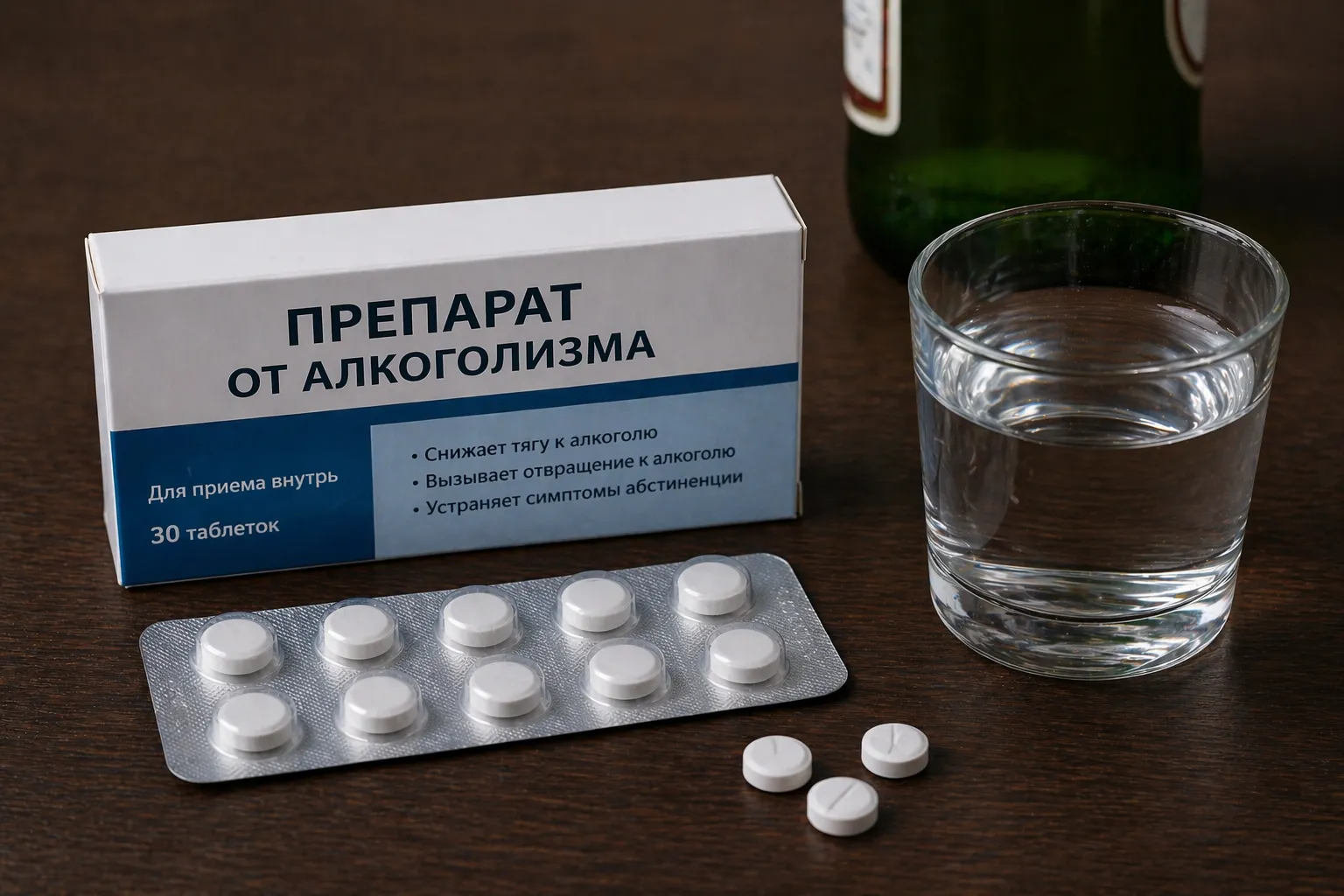 Таблетки от алкоголизма